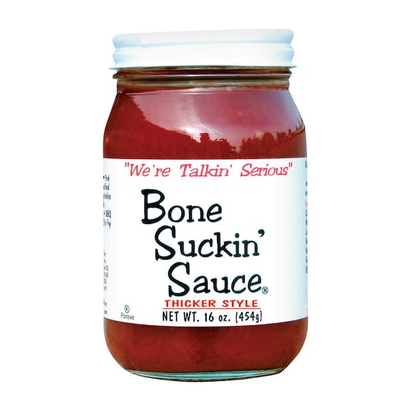 Salsa para chuparse los dedos Bone Suckn BBQ de 16 onzas - BS00600