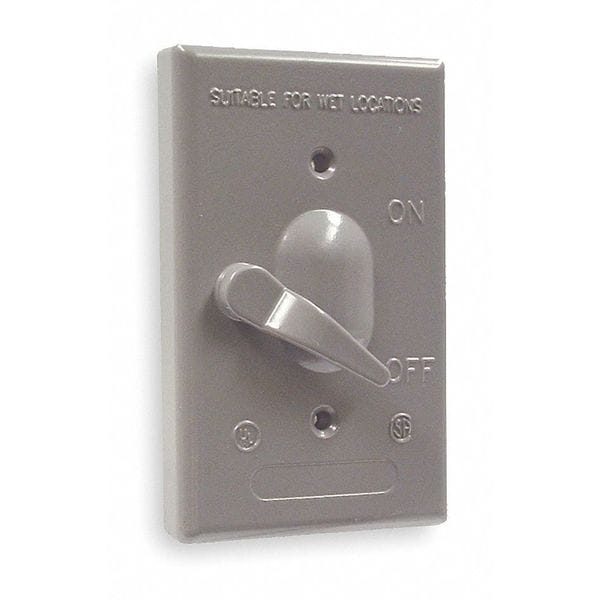 Bell Outdoor Weatherproof Cover, 1 Gang, Toggle Cover - 5137-0