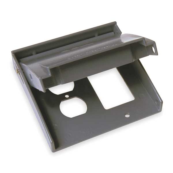 Bell Outdoor Weatherproof Cover, Double Gang Box Type, 2 Gangs - 5033-0