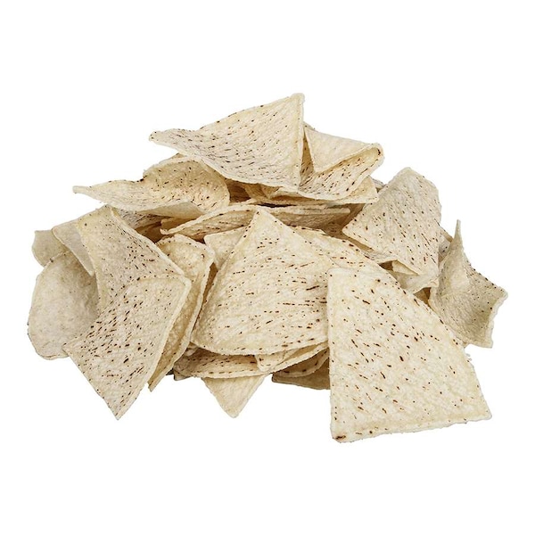 Mission Foods Misión Pre-Corte sin Freír Tortilla Blanca Chips 30 libras - 10861