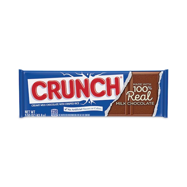 Barra Nestlé Crunch, Envoltura Individual, 155 oz, PK36, 36PK - 414169
