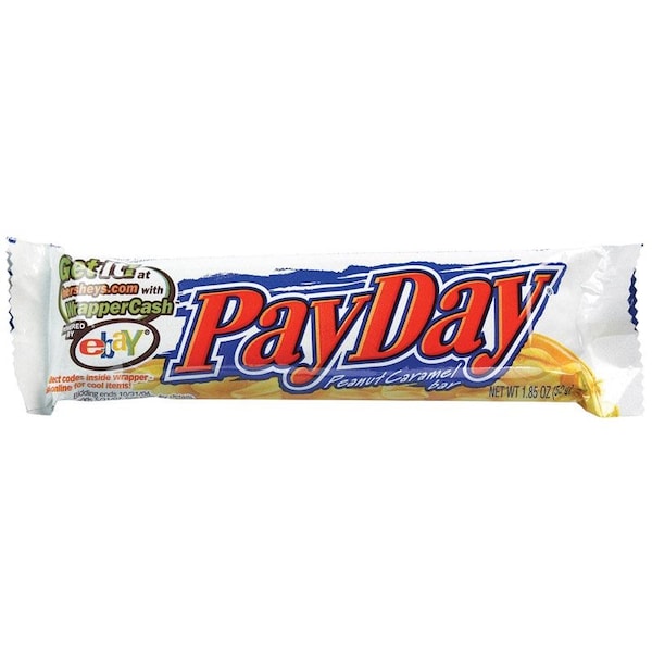 Barra de caramelo y cacahuate Payday de 1.85 oz - 10700-80723