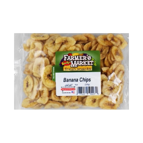 Plátanos en rodajas de 8 oz. del mercado de agricultores, Paquete de 8 - 17430