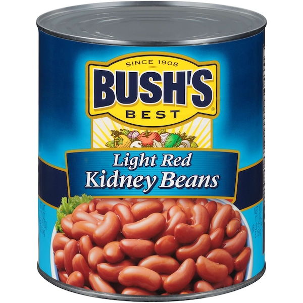 Los Mejores Frijoles Rojos Light de Bush's en lata #10, paquete de 6 - 01756