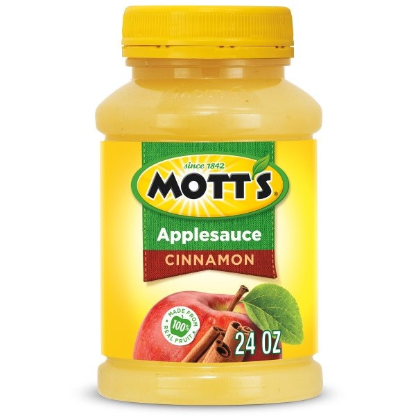 Motts Puré de Manzana con Canela en frasco de 24 oz., paquete de 12 - 10029840
