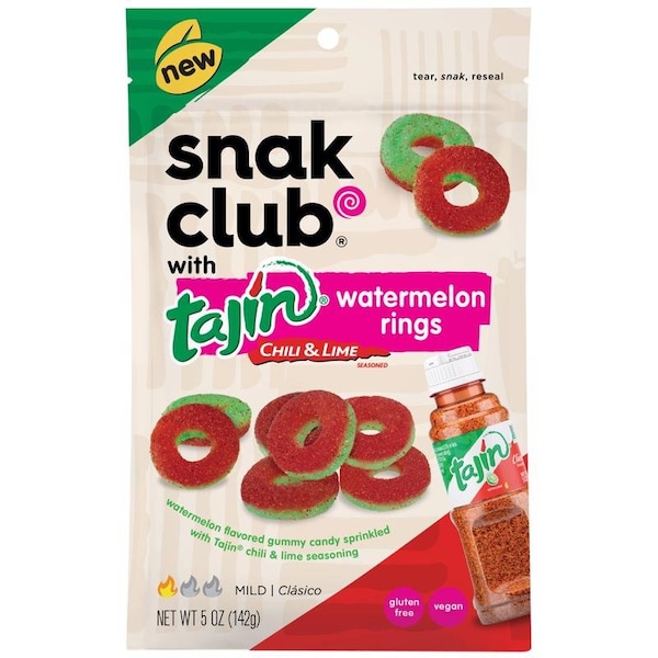 Club de Bocadillos Anillo de Sandía con Chile y Limón 5 oz - 1721610
