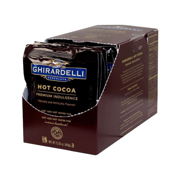 Ghirardelli Cocoa Premium Indulgence de 1.5 oz., Paquete de 90 - 62083