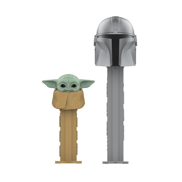 Pez Star Wars Mandalorian Dulces No de Chocolate y Dispensador 1.74 oz - 001227