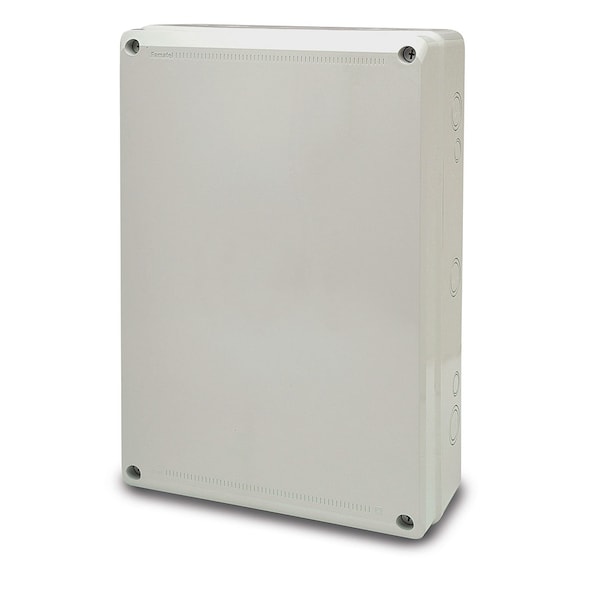 Famatel ABS Electrical Enclosures, 13 in H, 5.3 in D, 19.6 in W - 3954
