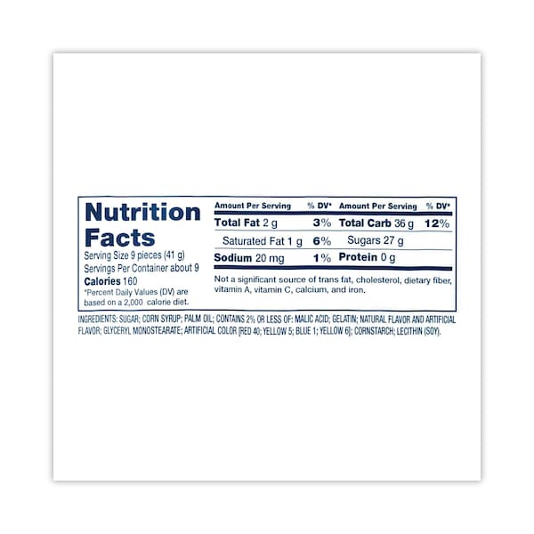 Caramelos masticables Jolly Rancher, sabores surtidos, bolsas de 13 oz, paquete de 4, 4 paquetes - 51921