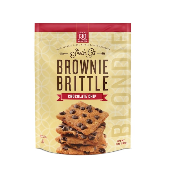 Brownie Brittle de Sheila G en bolsa de 5 oz de Blondie con chispas de chocolate - SG1274