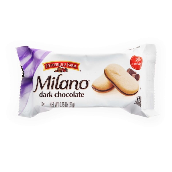 Pepperidge Farms Galletas Milano de Pepperidge Farms 2 piezas, bolsa de .75 oz, paquete de 120 - 000007958