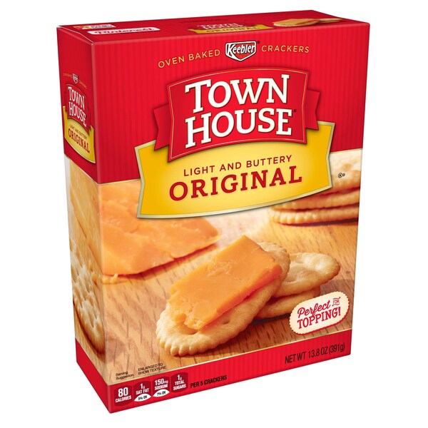 Galletas Keebler Keebler Town House Original de 13.8 oz., PK12 - 3010010054