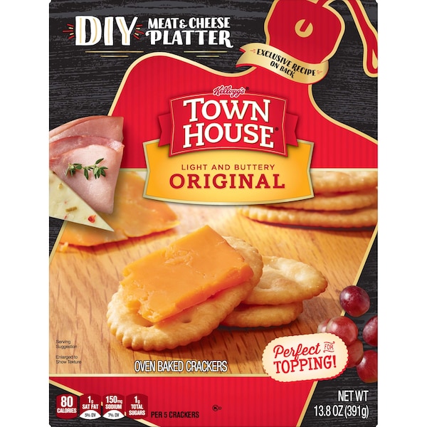 Galletas Keebler Keebler Town House Original de 13.8 oz., PK12 - 3010010054