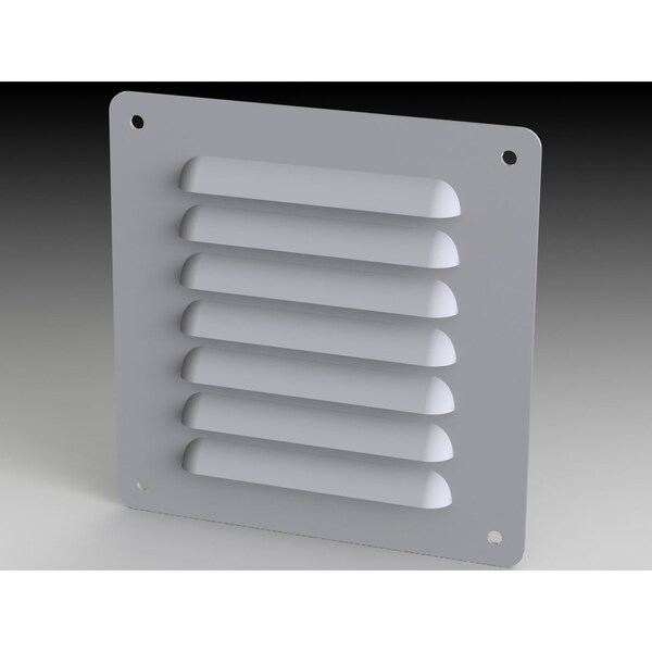 Saginaw Control & Engineering Louver Stand Kit, 5.63 in. H x 5-1/2 in. W x 0.43 in. L, Steel - SCE-AVK44