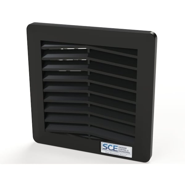 Saginaw Control & Engineering Filter, 4.20 in. H x 4.20 in. W x 2 in. L, PVC, ABS - SCE-N3RFGA33