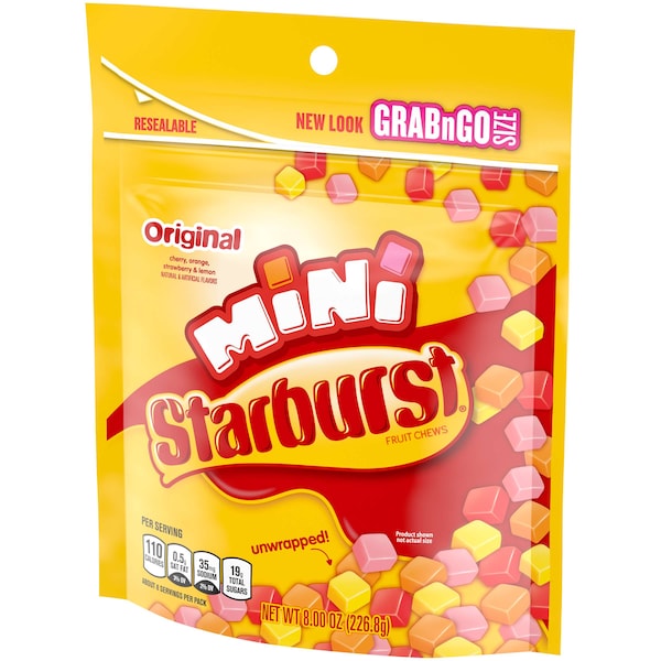 Starburst Starburst Org Mini 227G Stand Up Po, PK8 - 384767

Caramelo Starburst Org Mini 227G en empaque de pie, PK8 - 384767