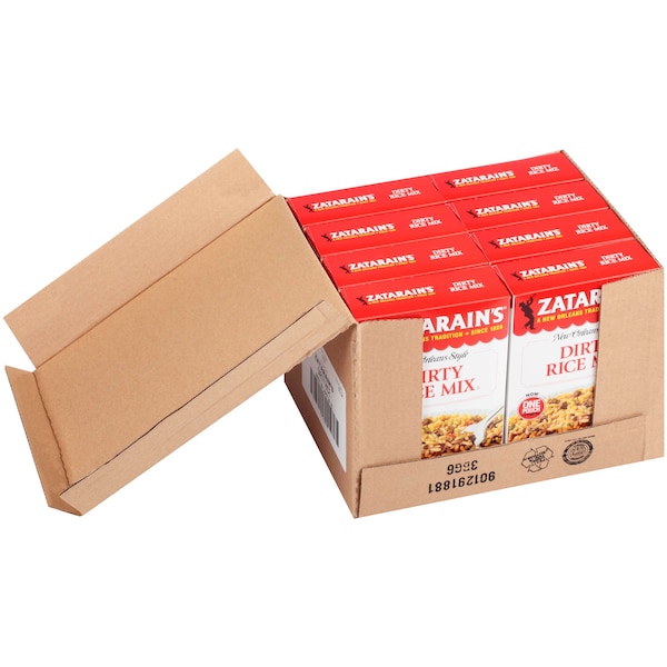 Mezcla de arroz sucio Zatarains de 40 oz., Paquete de 8 - Z09548