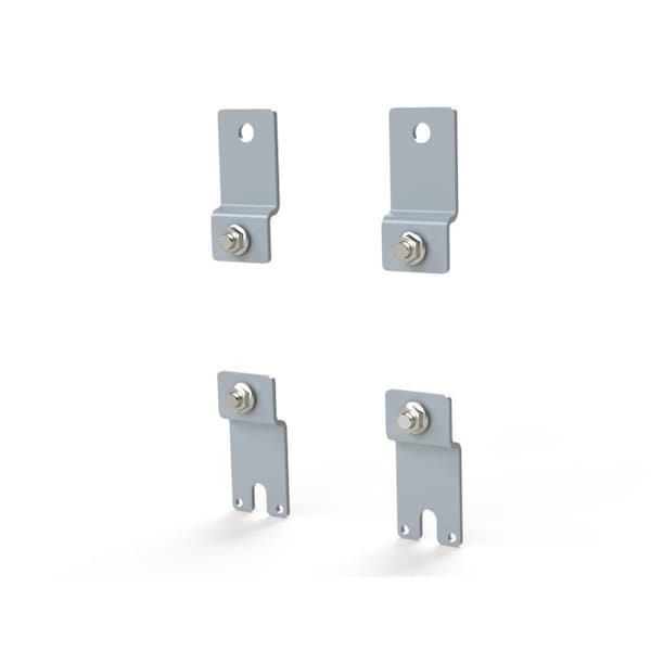 Saginaw Control & Engineering Mounting Kit, 3-1/4 in. H x 2 in. W x 0.51 in. L, Carbon Steel - SCE-N3RMFK4