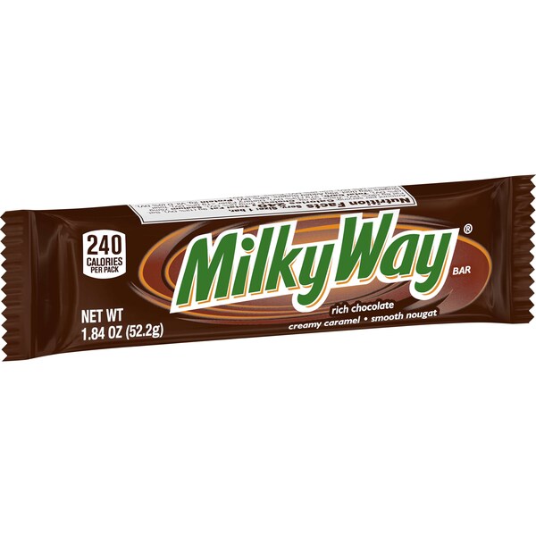 Vía Láctea Milky Way Singles 11.04 oz., paquete de 72 - 261535