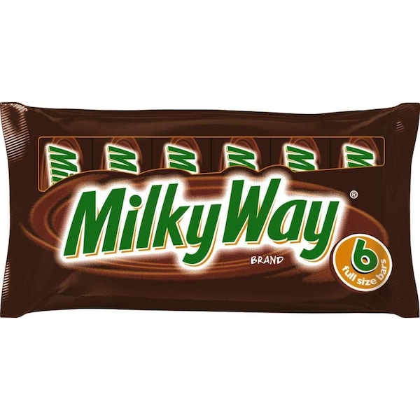 Vía Láctea Milky Way Singles 11.04 oz., paquete de 72 - 261535