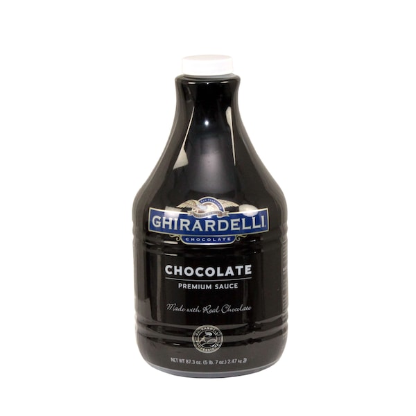 Salsa de Chocolate Premium Ghirardelli 87.3 oz., PK6 - 62057