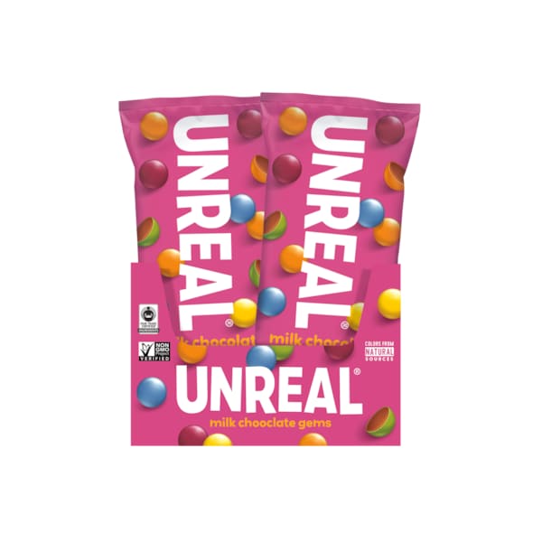 Caramelos irreales

Caramelos de chocolate con leche Unreal Candy Gems 1.3 oz. Gemas, PK72 - 110