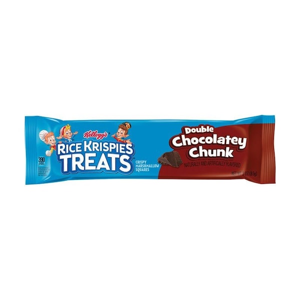 Rice Krispies Chocolate Chunk Treat 3 oz Pouch - 0003800025117

"Golosina de Arroz Inflado con Trozos de Chocolate 3 oz - Bolsa - 0003800025117"
