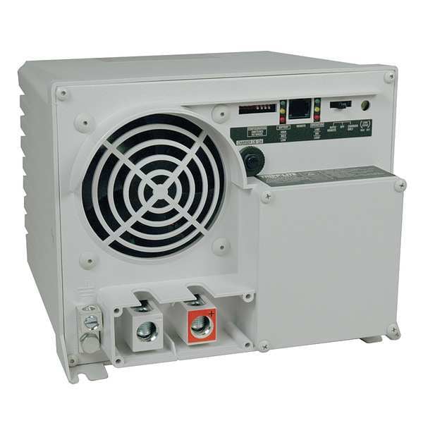 Tripp Lite Power Inverter and Battery Charger, Modified Sine Wave, 2,500 W Peak, 1,250 W Continuous, 1 Outlets - RV1250ULHW