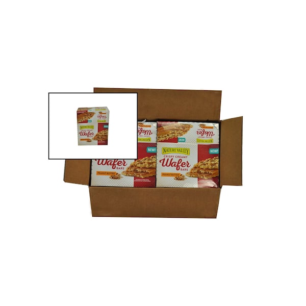 Nature Valley Barras de Galleta con Mantequilla de Cacahuate 1.3 oz., Paquete de 48 - 16000-15262