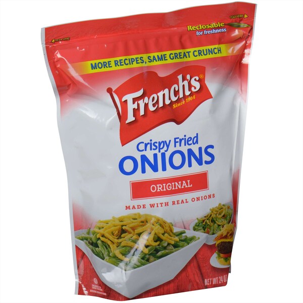 Cebollas Fritas Crujientes French's de 24 oz., paquete de 6 - 22006