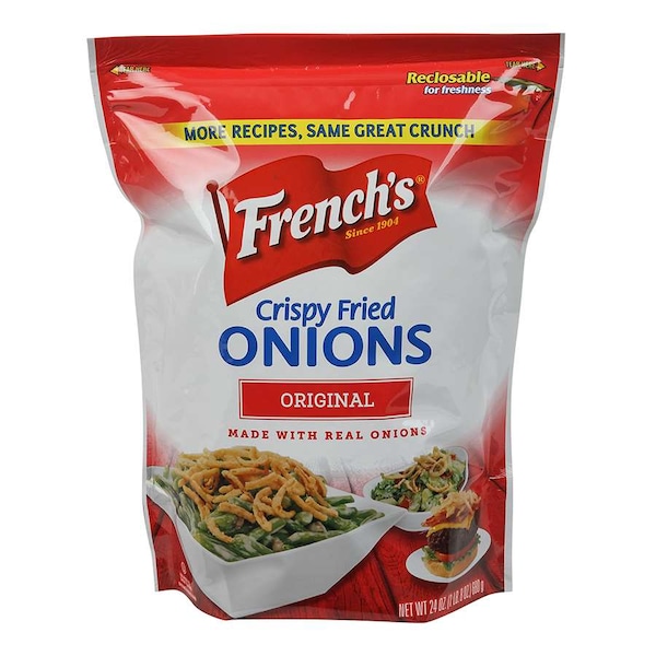 Cebollas Fritas Crujientes French's de 24 oz., paquete de 6 - 22006