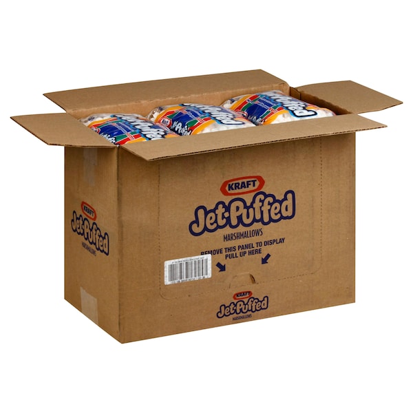 Malvaviscos mini Kraft Jet-Puffed de 10 oz, paquete de 24 - 10600699001547.