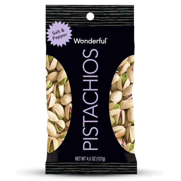 Maravillosos Pistachos Pistachio Salt & Pepper 4.5 oz., PK24 - 091842A2QM