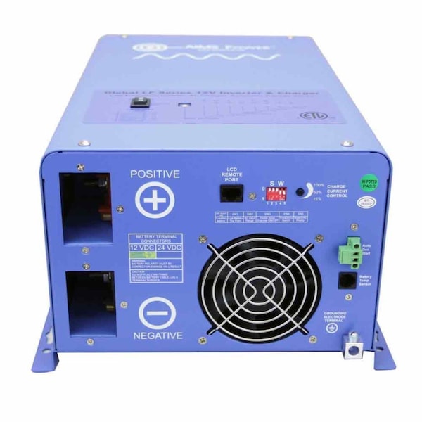 Aims Power Pure Sine, 9000 W / 9KW Peak, 3000 W / 3 KW Continuous - PICOGLF3K12050BY