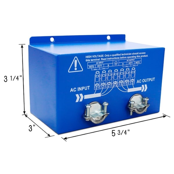 Aims Power Pure Sine, 9000 W / 9KW Peak, 3000 W / 3 KW Continuous - PICOGLF3K12050BY