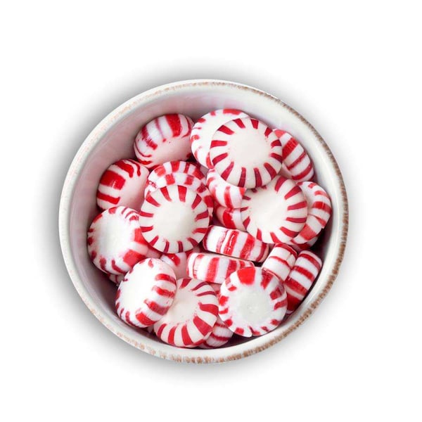 Sunrise Confections Mentas de Estrella de Menta Peppermint de 3 libras, paquete de 8 - S8148801