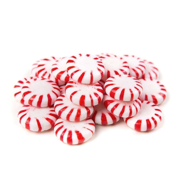 Sunrise Confections Mentas de Estrella de Menta Peppermint de 3 libras, paquete de 8 - S8148801