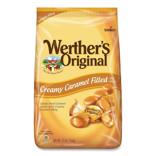 Werthers Original Dulces Duros, Caramelo, Bolsa de 27 oz - SUL46055