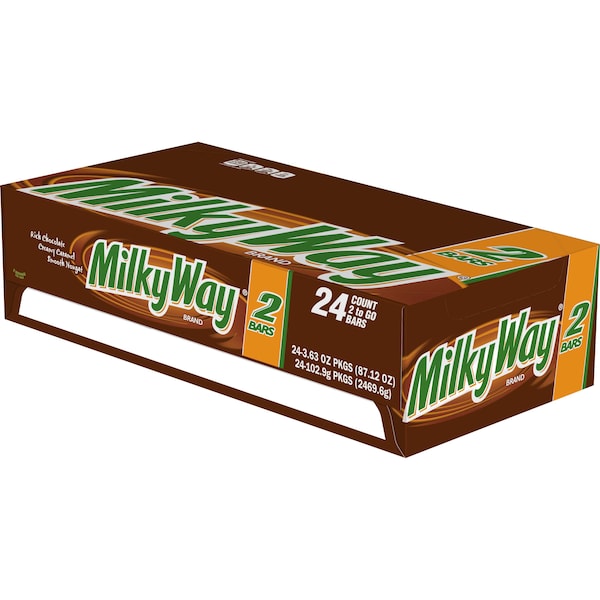 Barra de caramelo Milky Way Milky Way King Size de 3.63 oz., Paquete de 144 - 108290