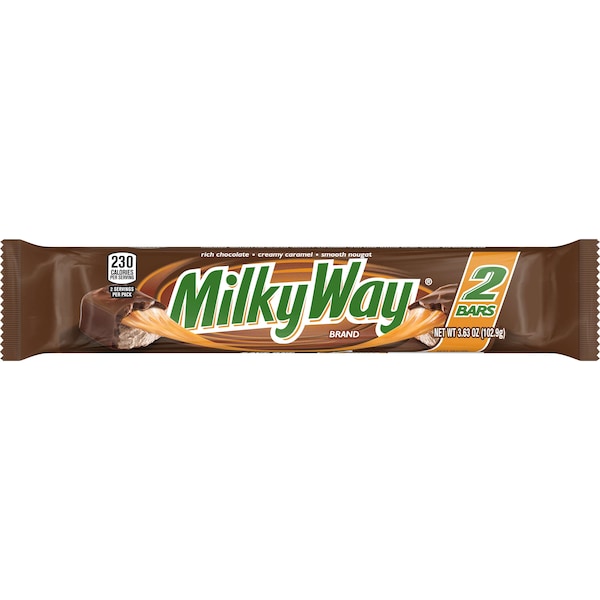 Barra de caramelo Milky Way Milky Way King Size de 3.63 oz., Paquete de 144 - 108290