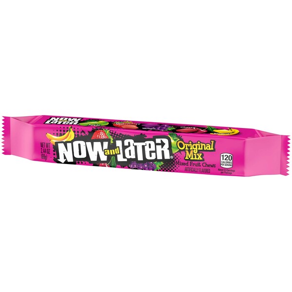 Ahora y después: Mezcla original Now & Later Bar 2.44 oz., paquete de 288 - 2916