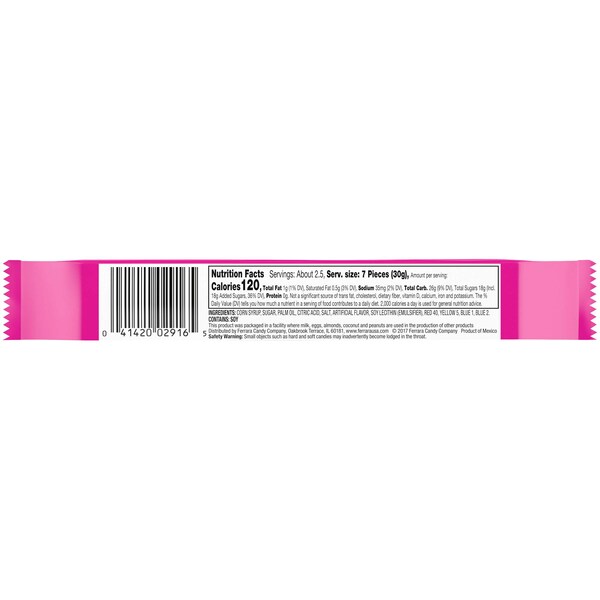 Ahora y después: Mezcla original Now & Later Bar 2.44 oz., paquete de 288 - 2916