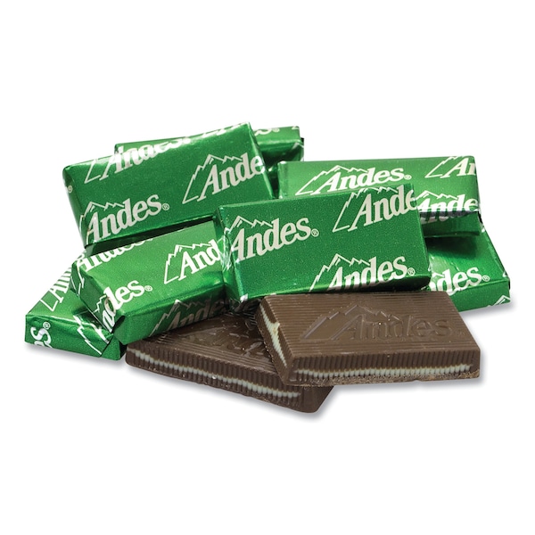 Andes Creme de Menthe Chocolate Mint Thins, 40 oz Bolsa, paquete de 240 - 295086