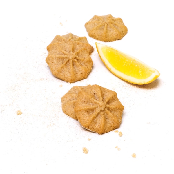 Galletas mini de limón Homefree en caja lista para llevar individual de 1 oz., paquete de 10 - LGFMLC10
