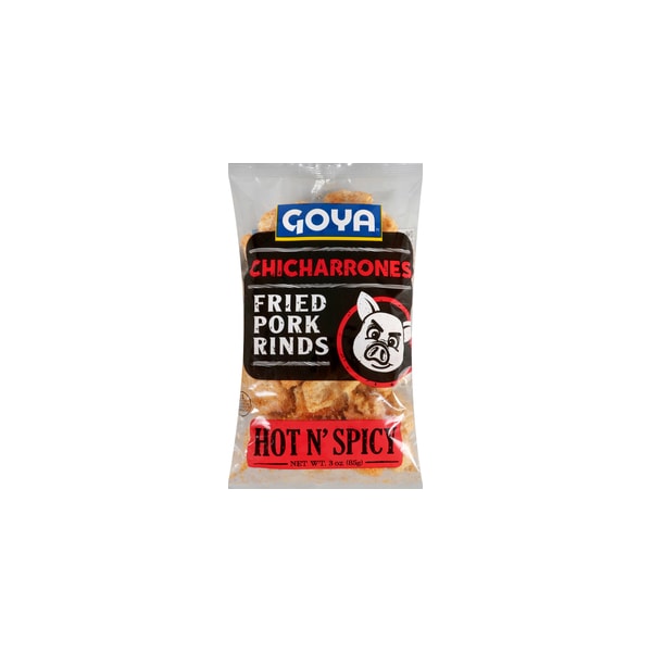 Goya Goya Chicharrones Picantes y Picantes 3 oz., Paquete de 12 - 4936