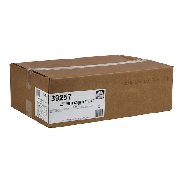 Mission Foods 5.5" Tortilla de Maíz Blanco Suave, PK360 - 39257