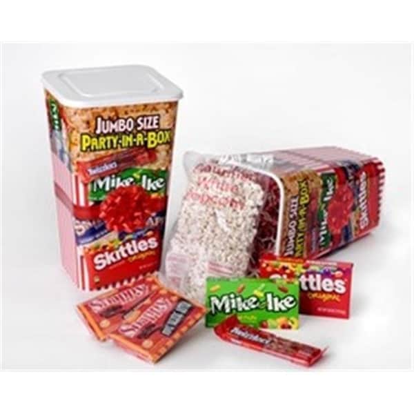 Wabash Valley Farms: Set de Regalo en Caja Gigante para Fiesta - Caja de Botanas - 45052DS