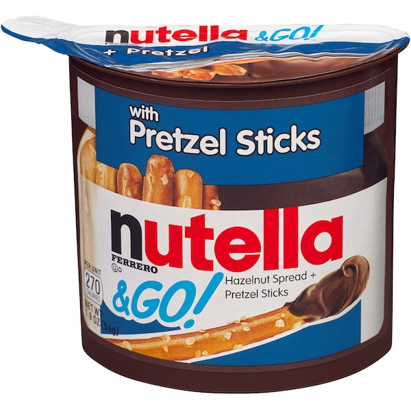Mostrador de Nutella Nutella & Go - Pretzel de 1.9 oz, PK24 - 80402