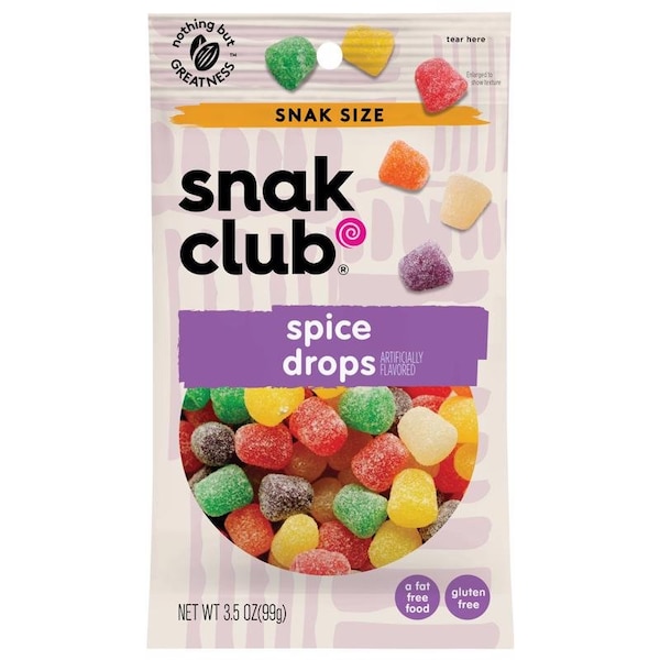 Club de dulces de goma Snak CANDY SPICE 3.5 onzas - 1785535